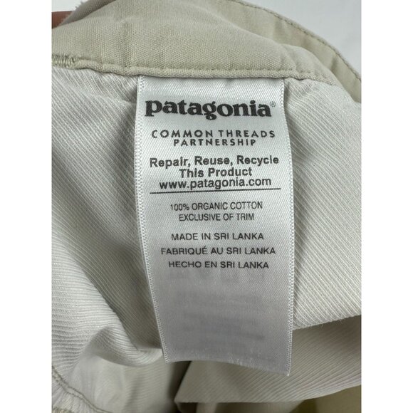 Patagonia Men’s  Shorts Size 34 Organic Cotton 8” Inseam EUC - Picture 4 of 6